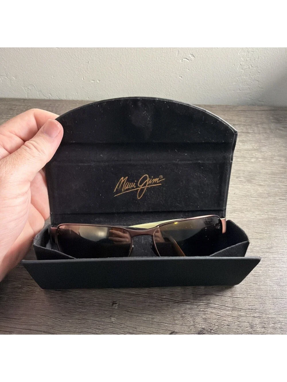 Maui Jim Black Coral MJ 249-19M Brown Polarized Sunglasses